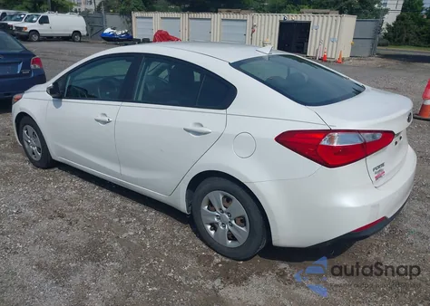2015 Kia Forte Lx from USA, damaged, VIN KNAFX4A60F5326227